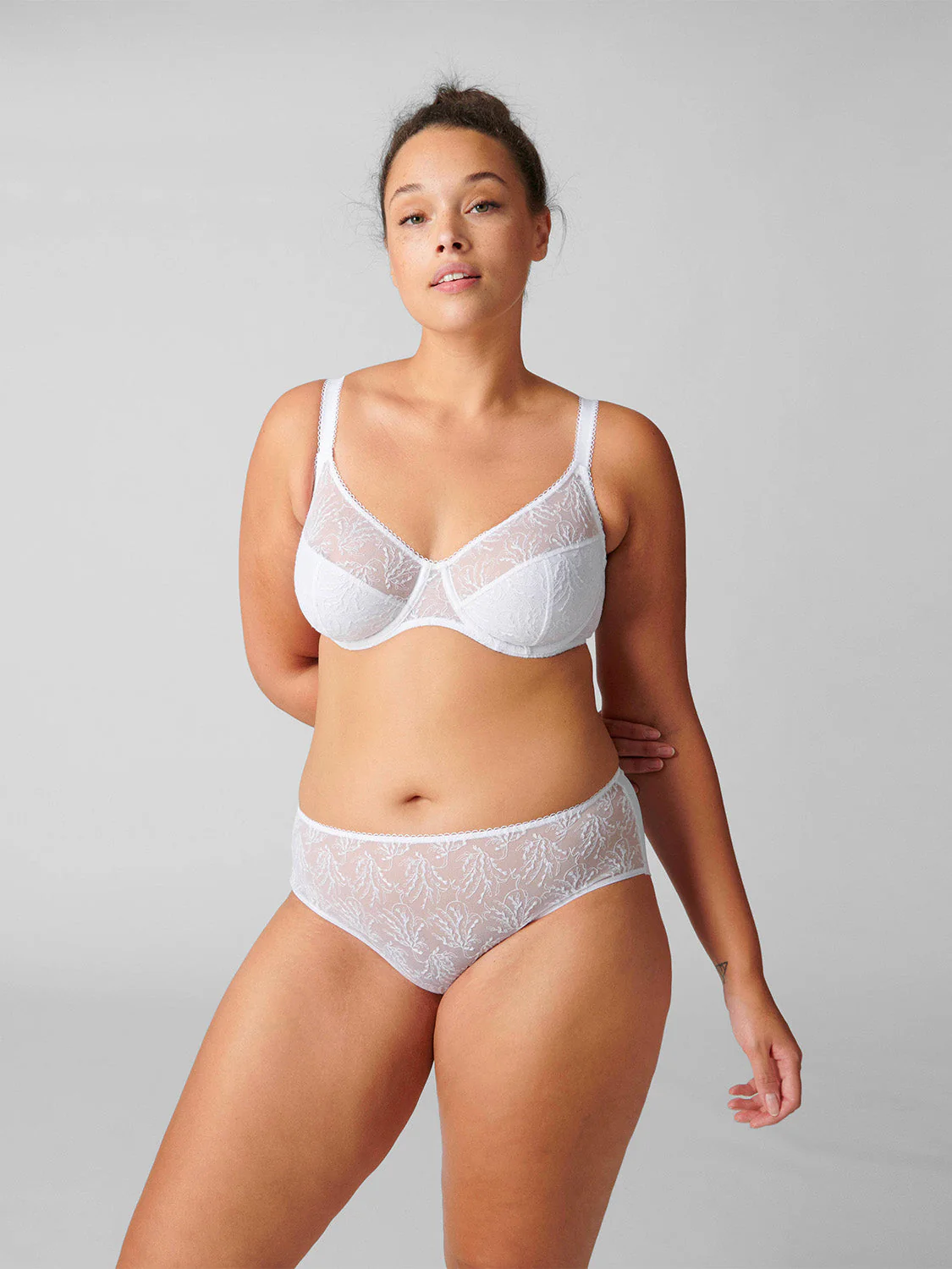 Full cup support bra - White - Image 6