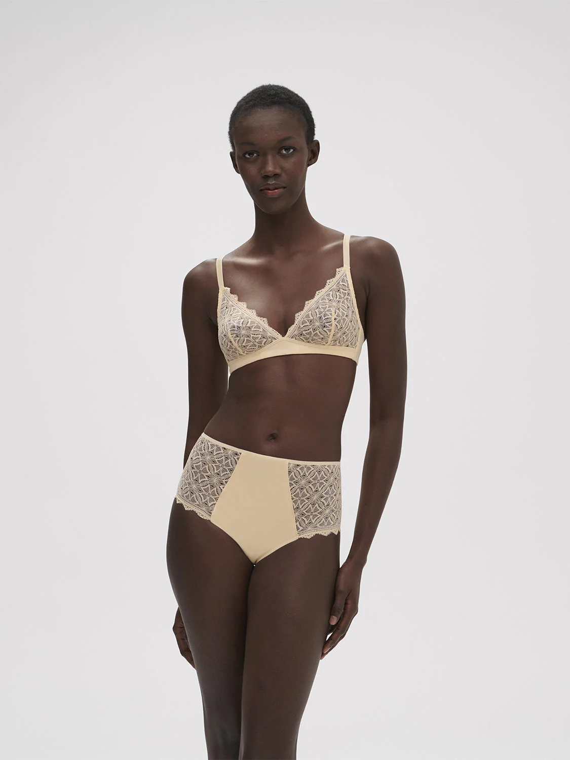 High-waist brief - Vanilla - Image 3