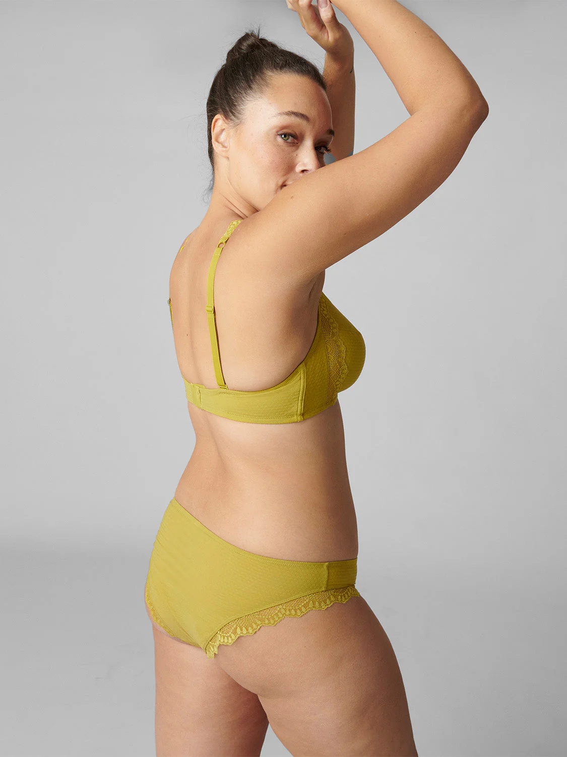 Structured wireless bra - Matcha - Image 10