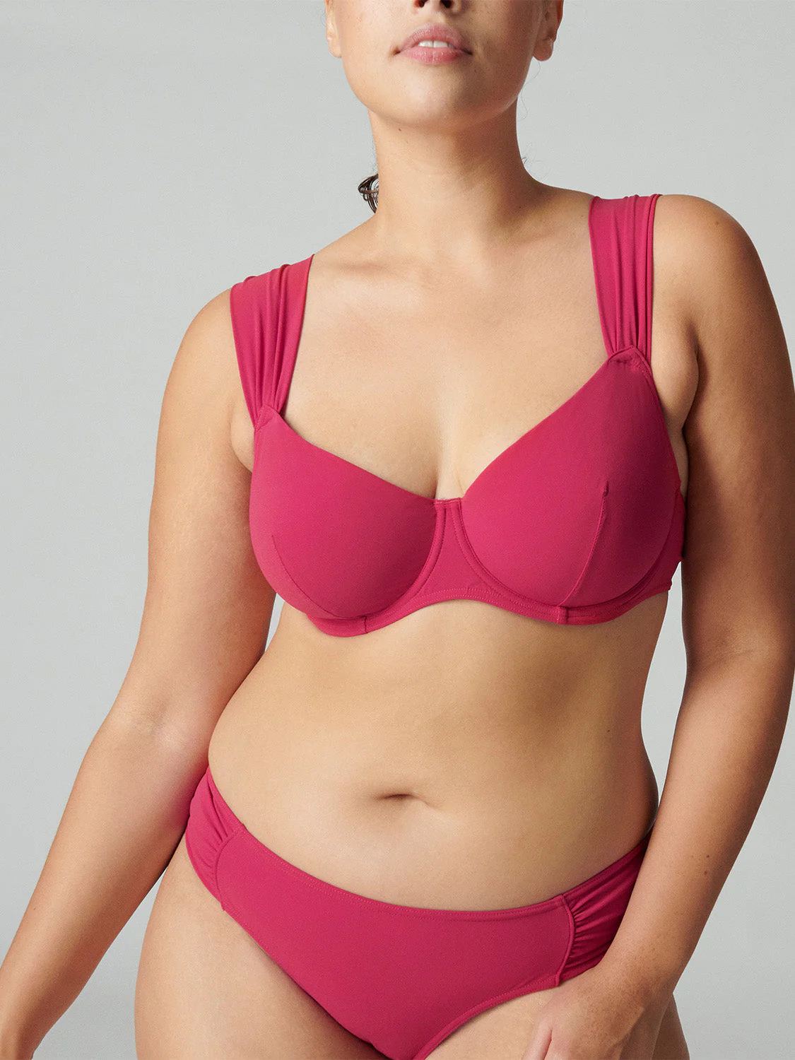 Underwired bikini top - Raspberry - Image 8