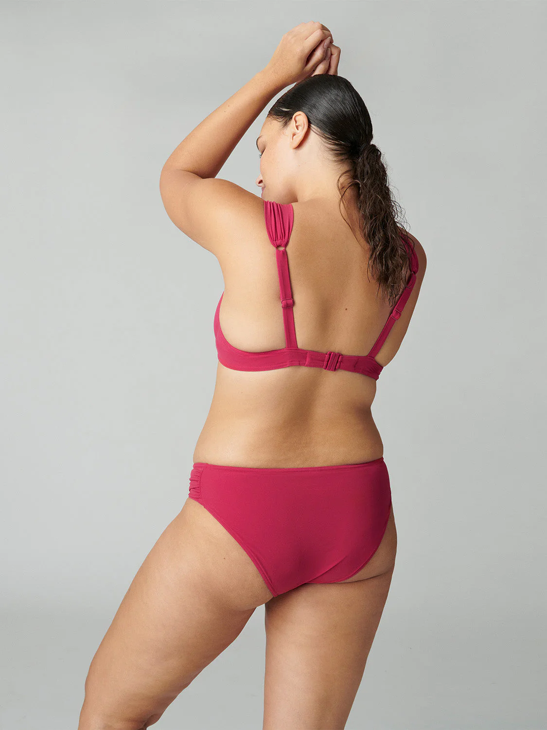Underwired bikini top - Raspberry - Image 9