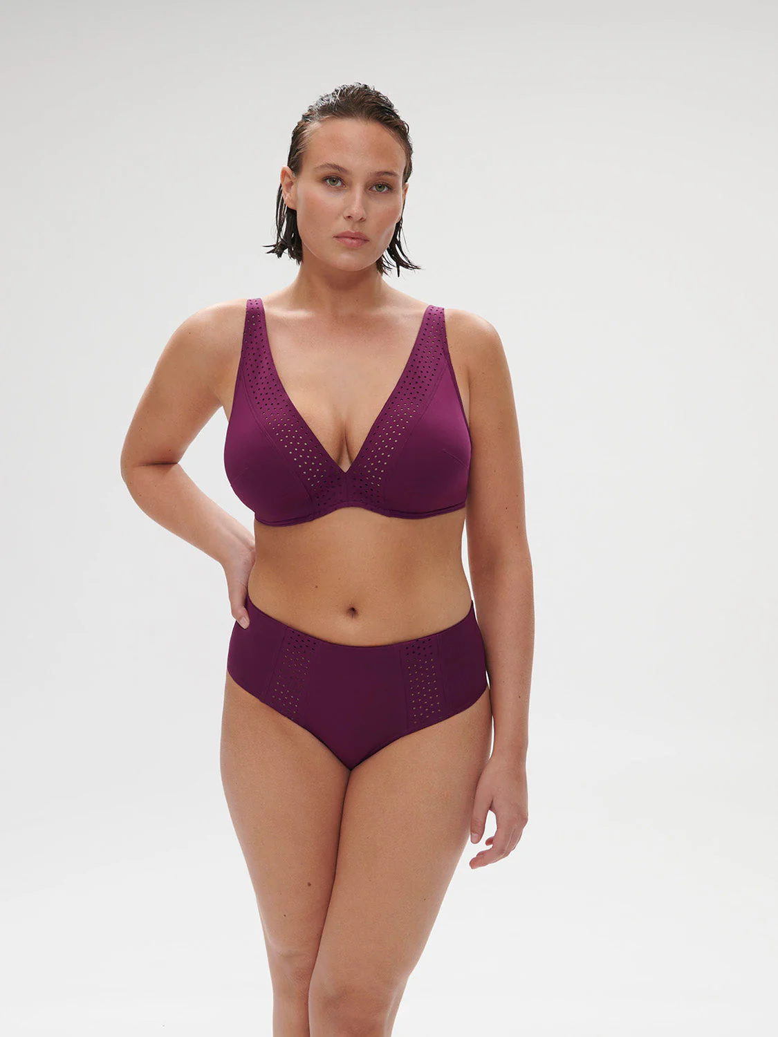 Wireless support bikini triangle - Blackberry - Image 6